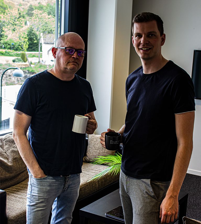 Einar og Aleksander fra Digital Sør